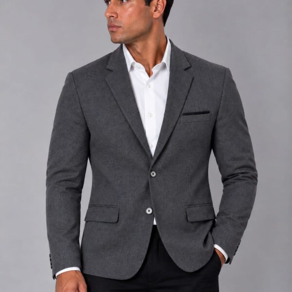 Blazer Microfibra Chumbo